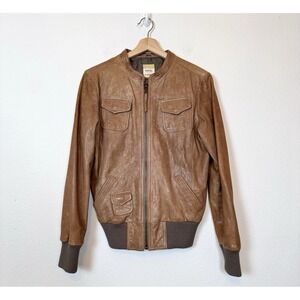 Fossil Brown Bomber Jacket